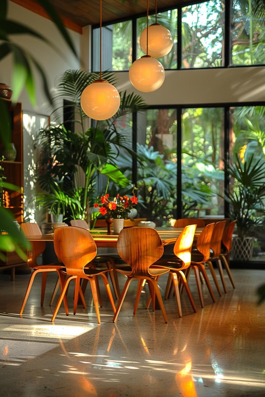 9. Nature-Inspired Dining Room Designs