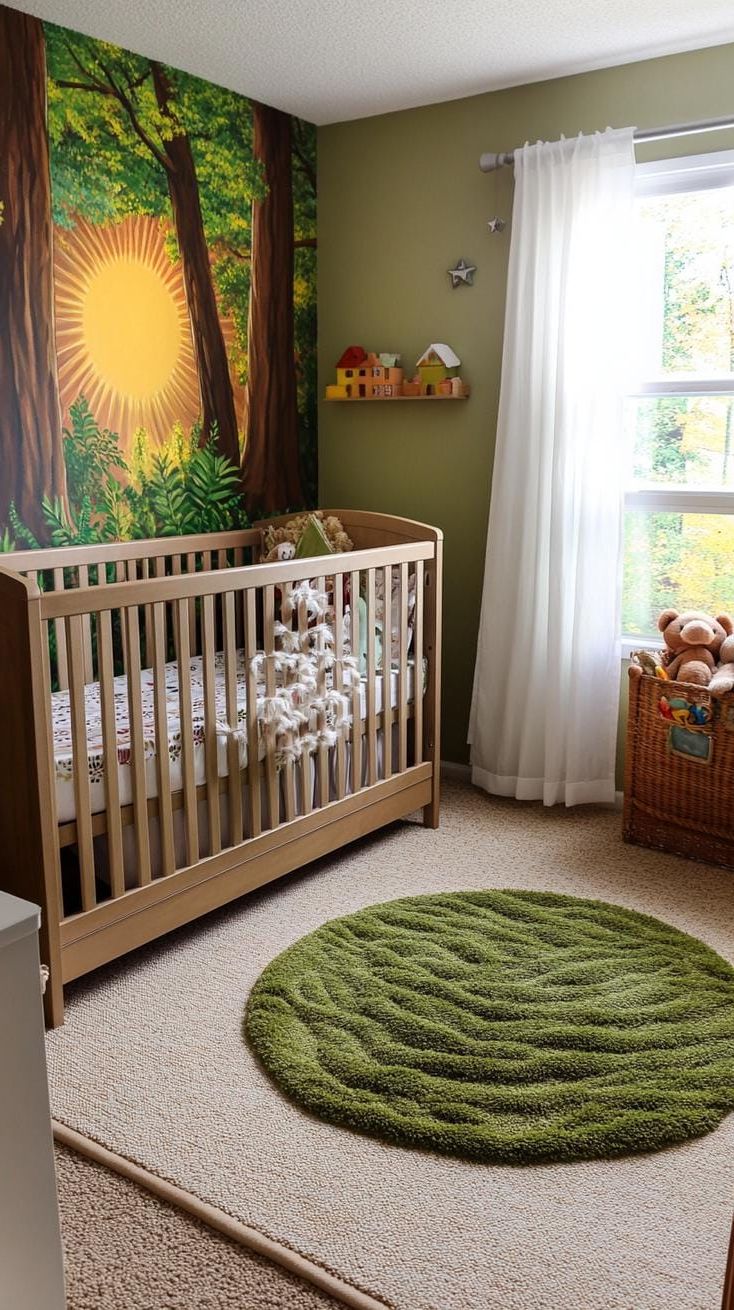 1. Mossy Wonderland in Deep Greens and Browns - photo 3