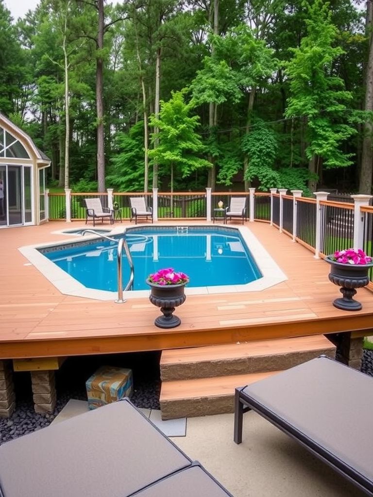 9. Elevated Deck for Sloped Yards