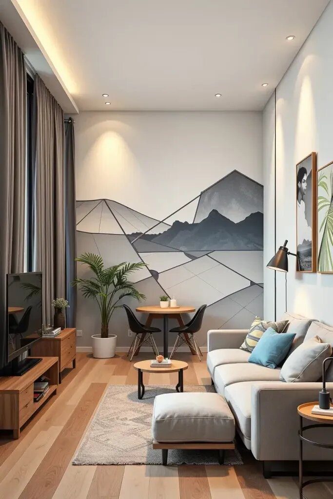 Mural Ideas for Small Rooms and Studios - photo 2