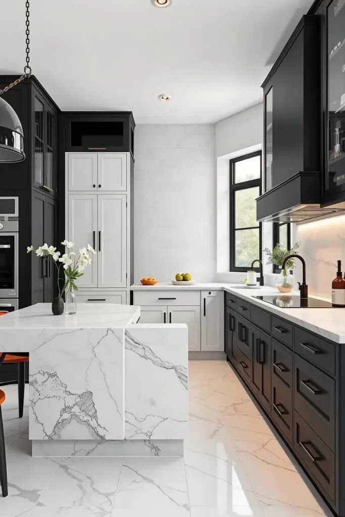 Modern Black and White Kitchen Styles - photo 2