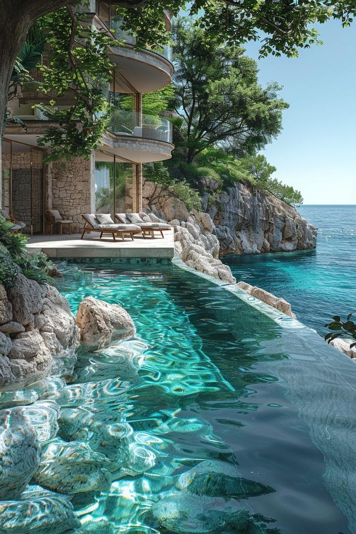 1. Sleek Infinity-Edge Pool Look - photo 2
