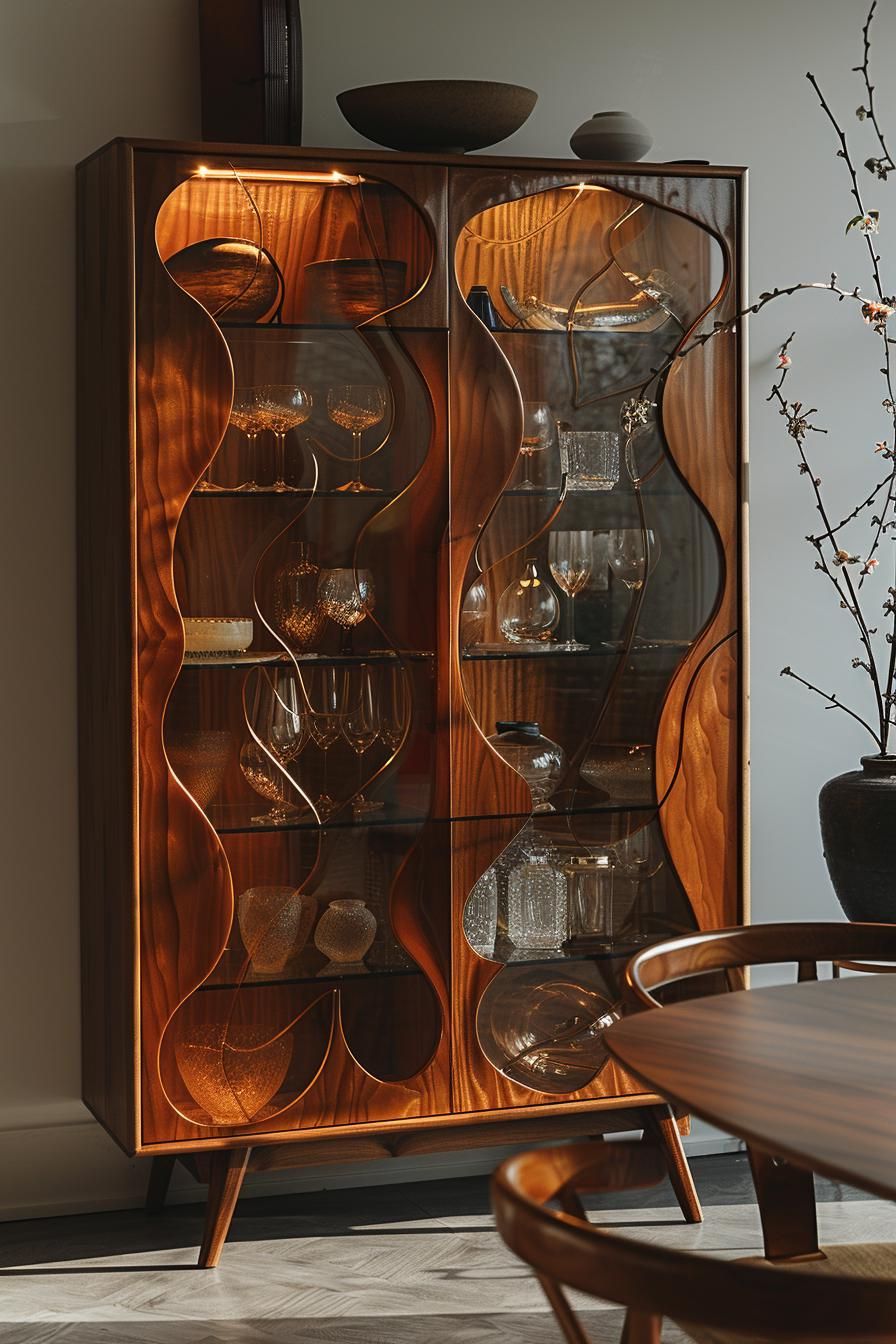 7. Fluted Glass Cabinet Door Ideas - photo 2