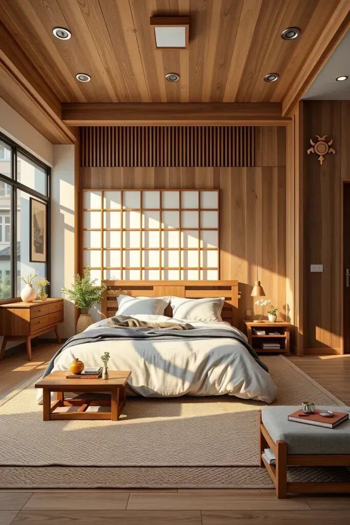 Warm Wood Accents in Japandi Style - photo 2