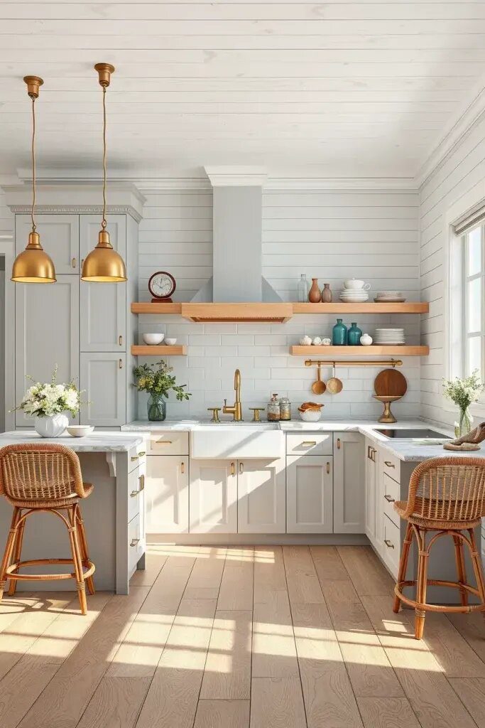 Misty Gray Cabinets for Beach House Kitchens - photo 2