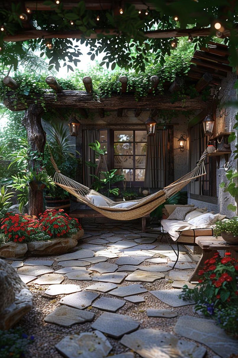 1. Cozy Flagstone Reading Nook - photo 2