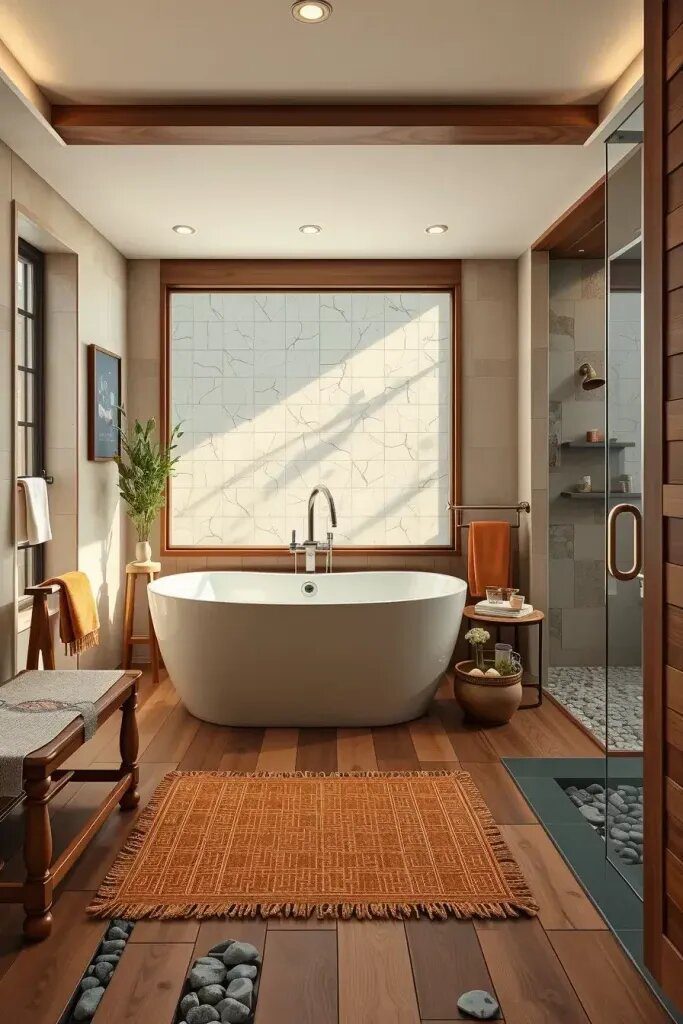 Spa Inspired Bathroom Design Ideas
