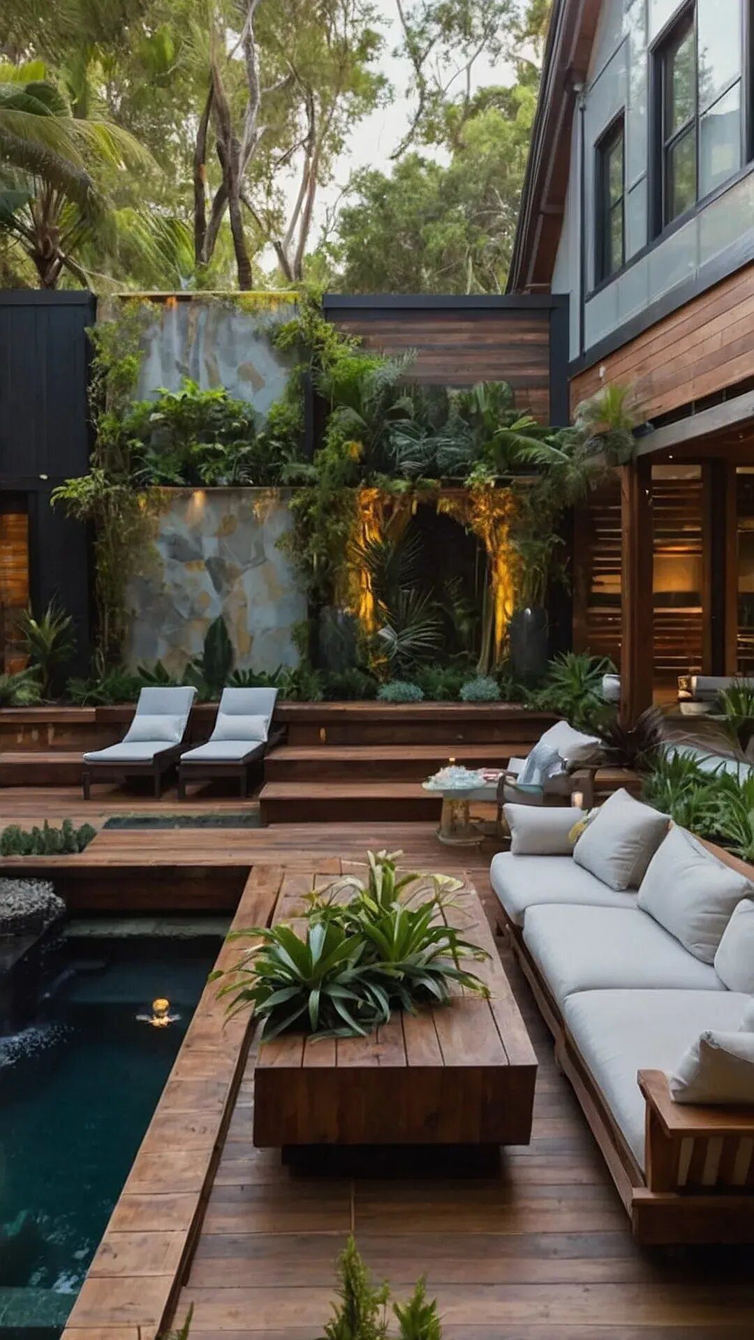 4. A Lush Garden Retreat