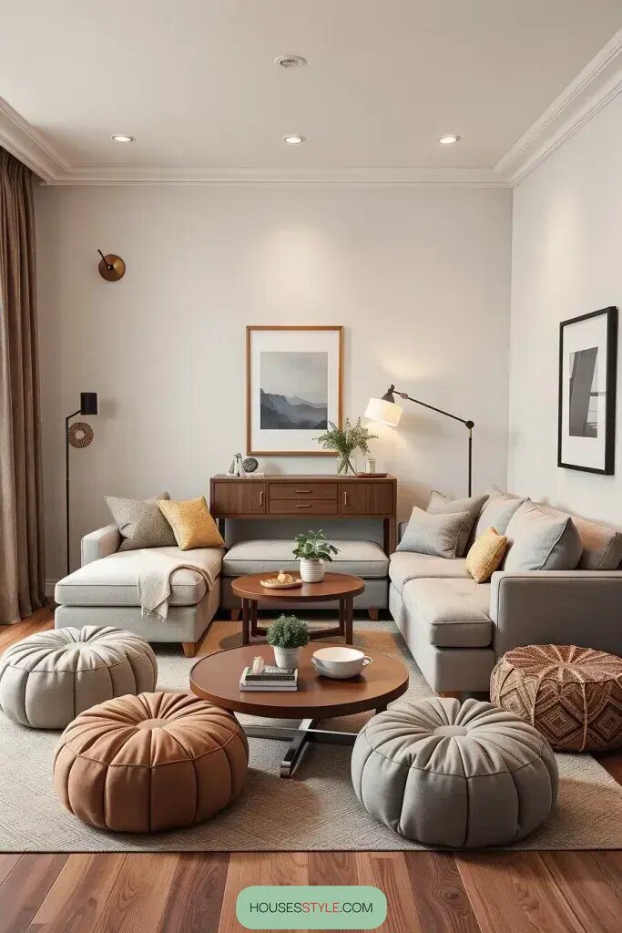 Small Living Room Layouts Built For Hosting Guests