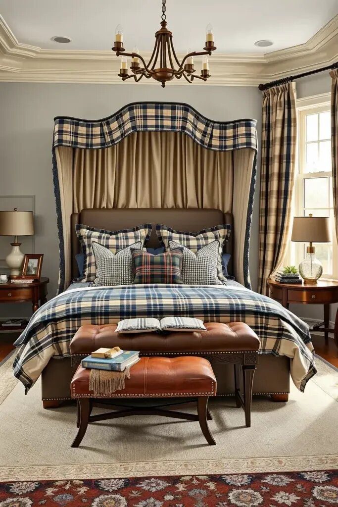 Houndstooth and Glen Plaid Soft Goods for a Refined Look - photo 2