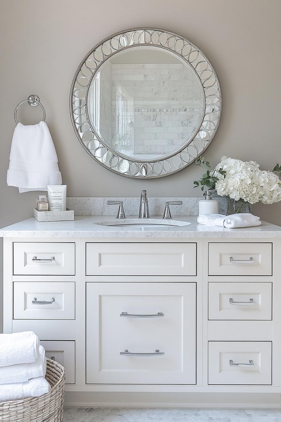 10. Single Vanity Statement Mirrors - photo 2