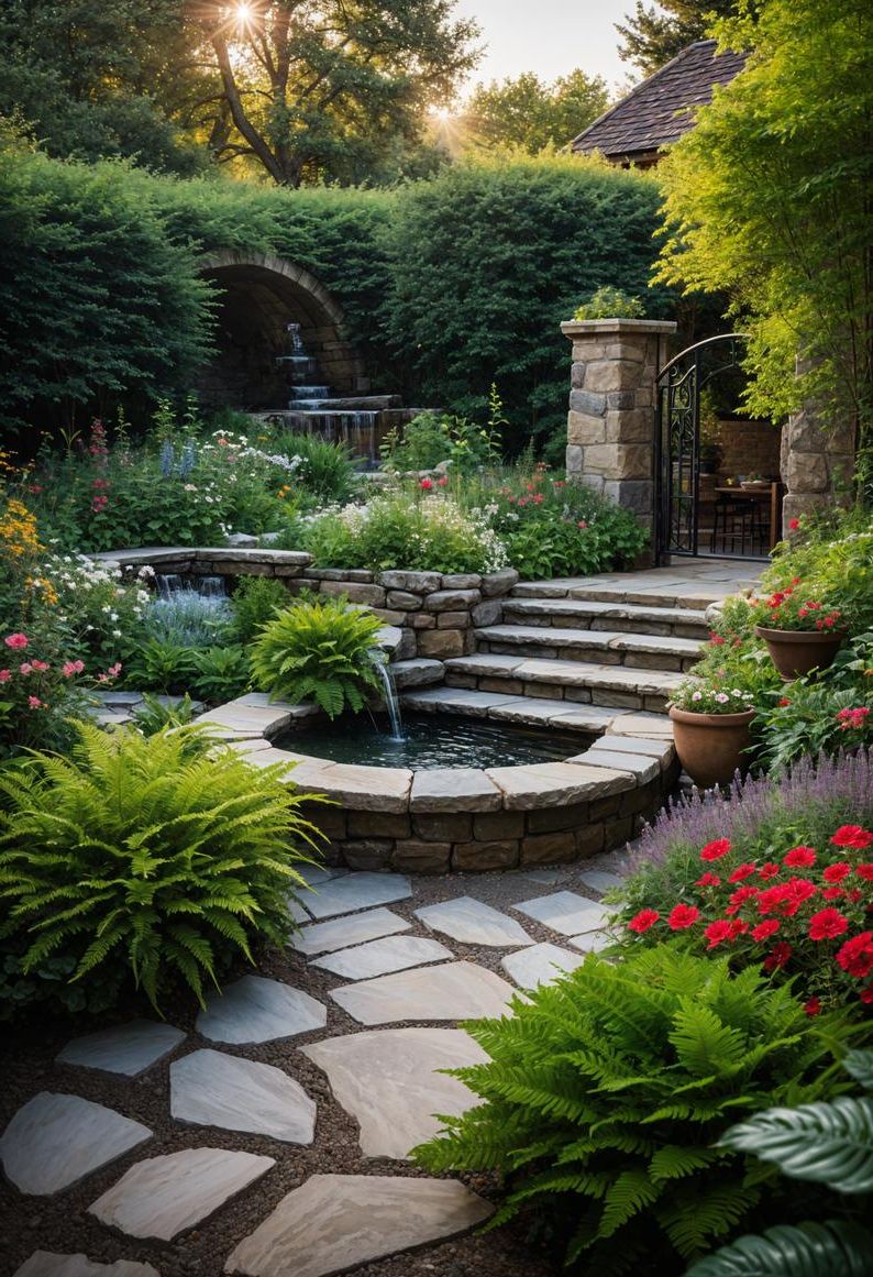 7. Rustic Garden Design Elements - photo 3