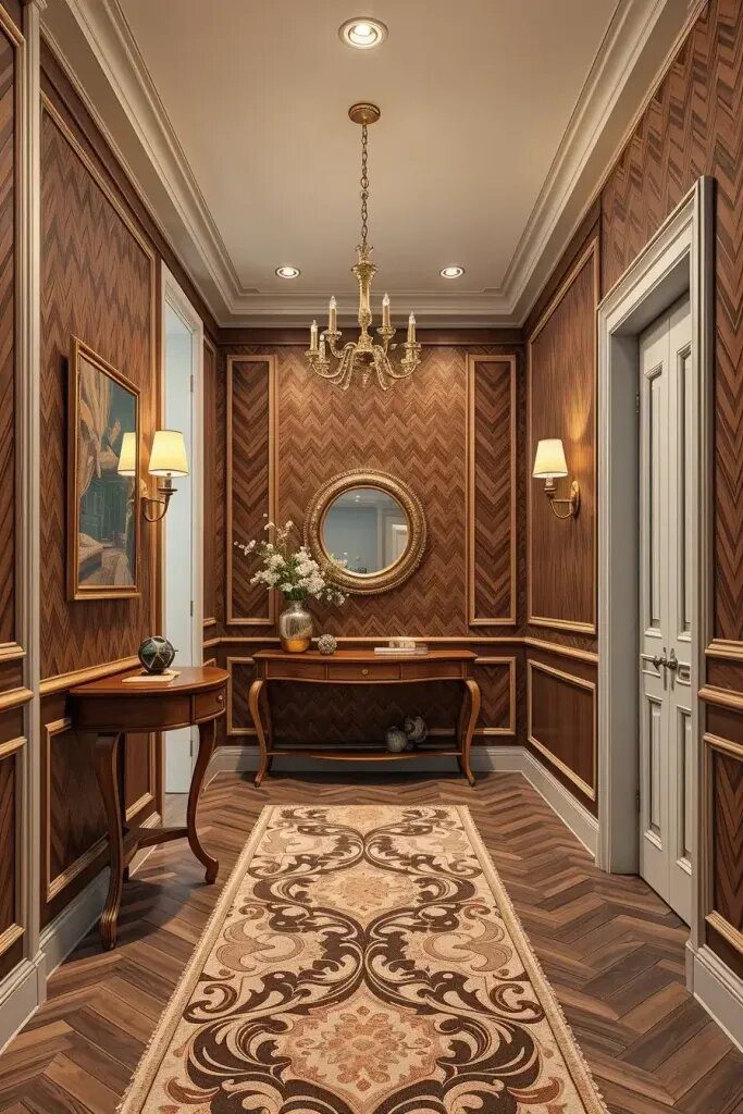 Chevron and Herringbone Patterns for Stylish Panels
