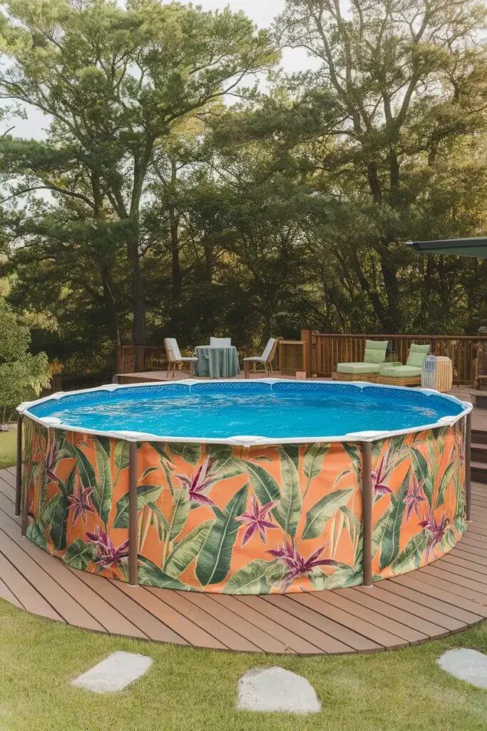 Dress Up Your Pool With a Skirt