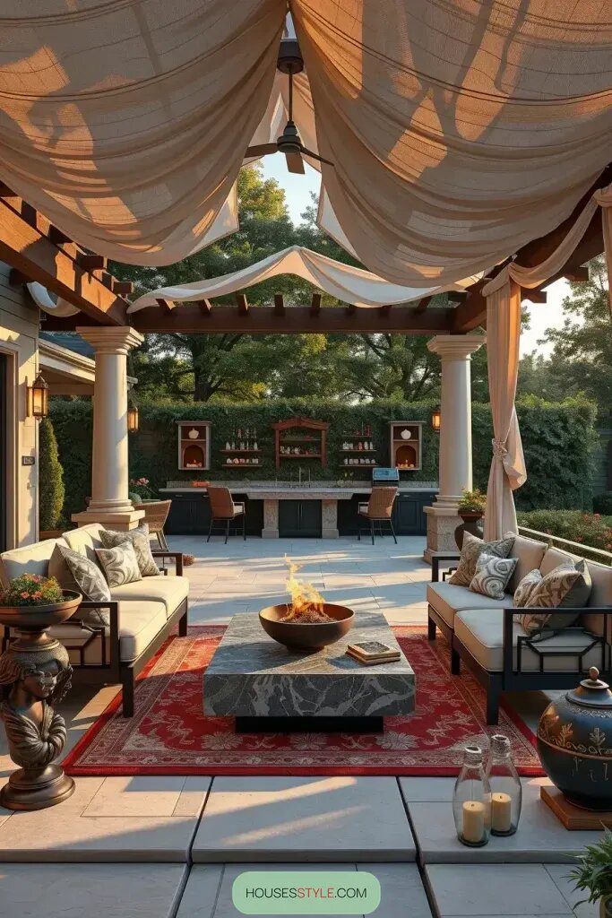 Luxurious Details for an Alfresco Lounge - photo 2