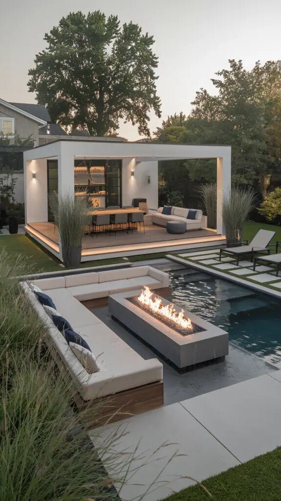 Sunken Lounge Ideas for a Unique Pavilion - photo 2