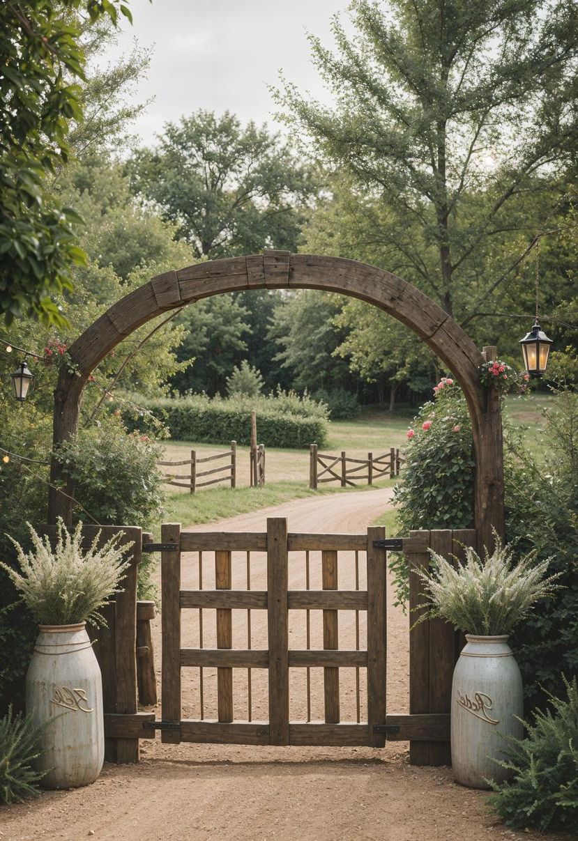 7. Mason Jar Lighting for Farm Gates - photo 3