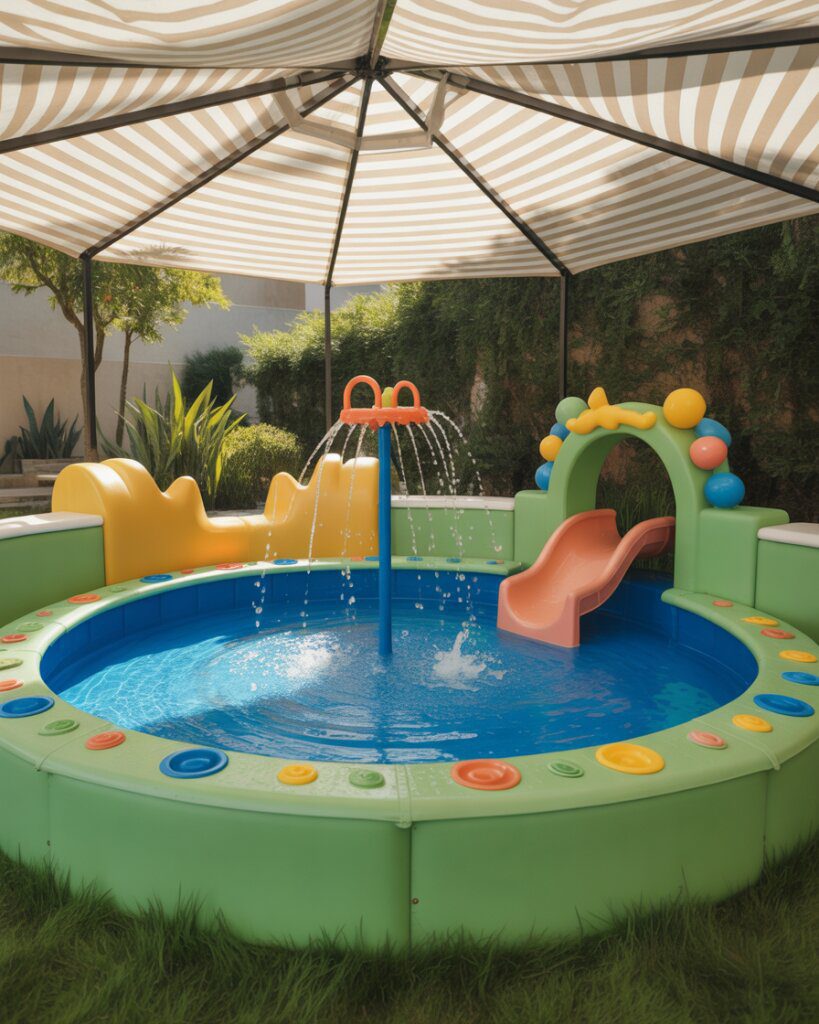 19. Shaded Splash Zones for Kids