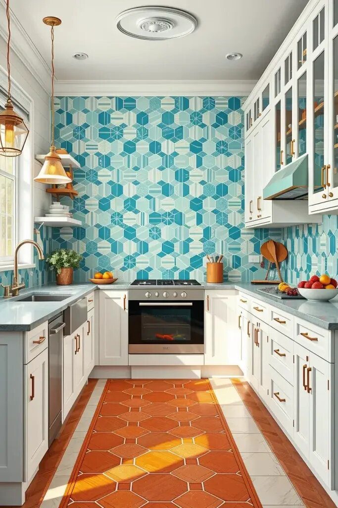 Geometric Shapes for Retro Color Schemes - photo 2
