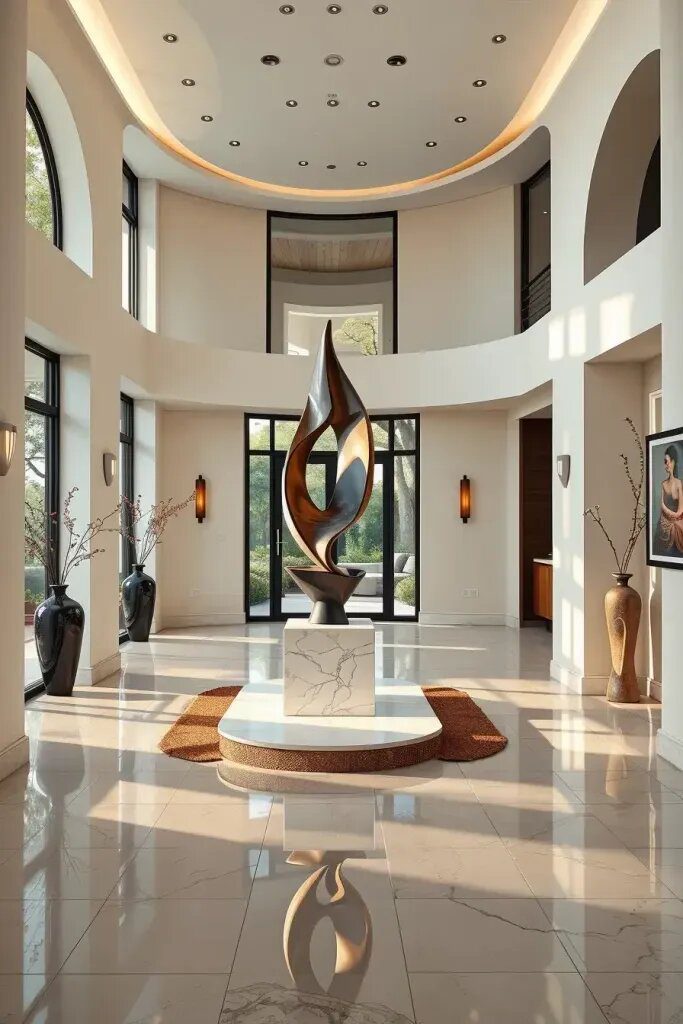 Bold First Impressions: Sculptural Foyers With Presence - photo 2