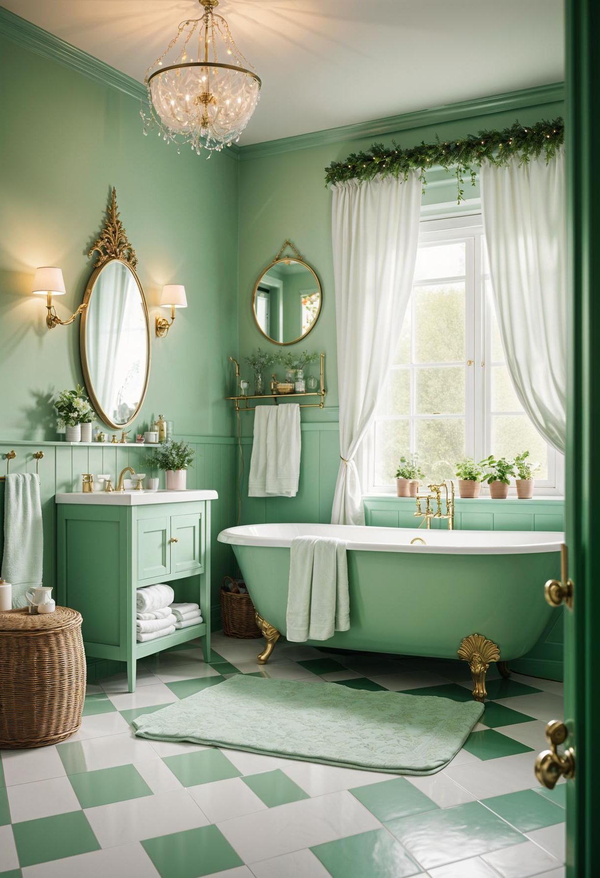 27. Furniture Picks for a Green Bathroom