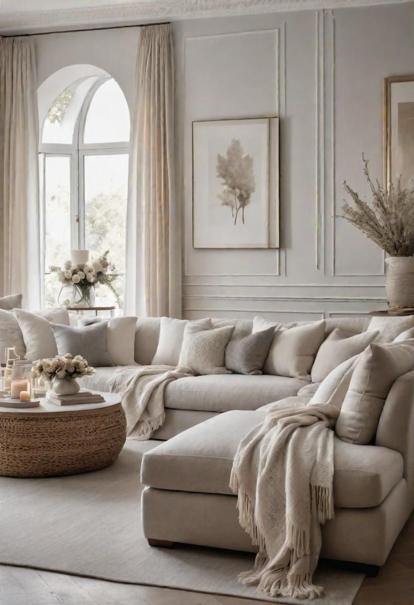 12. Cozy Monochrome Room Retreat