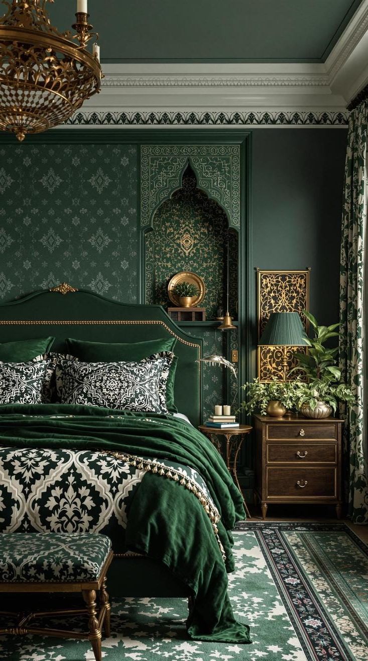 16. Moroccan Mystique Bedroom - photo 2