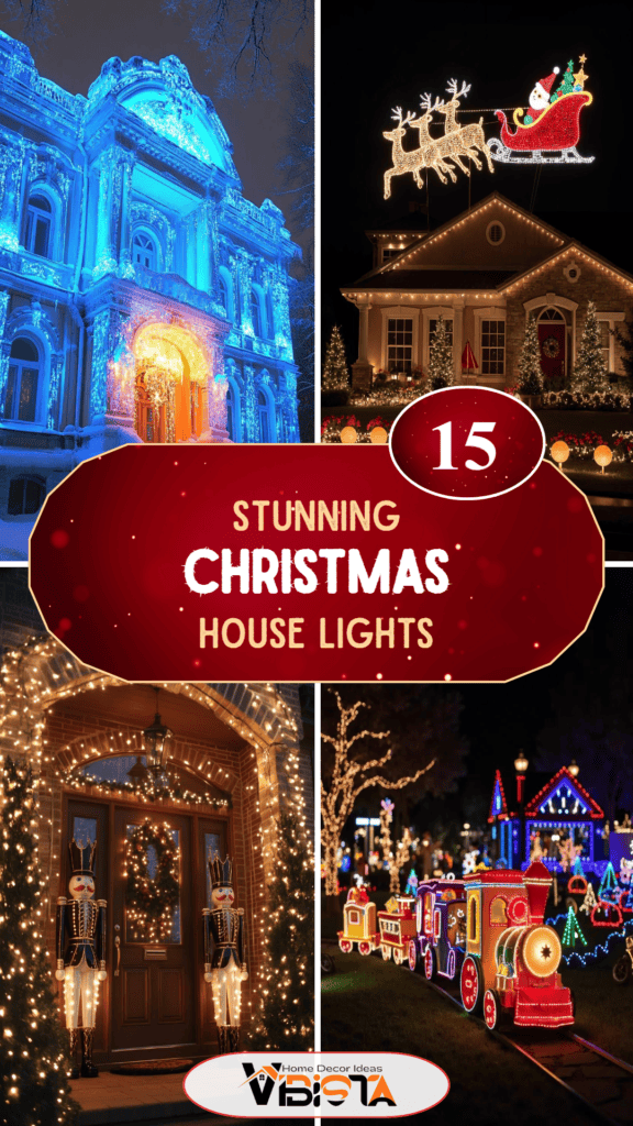 15 Stunning Christmas House Lights Ideas You’ll Love