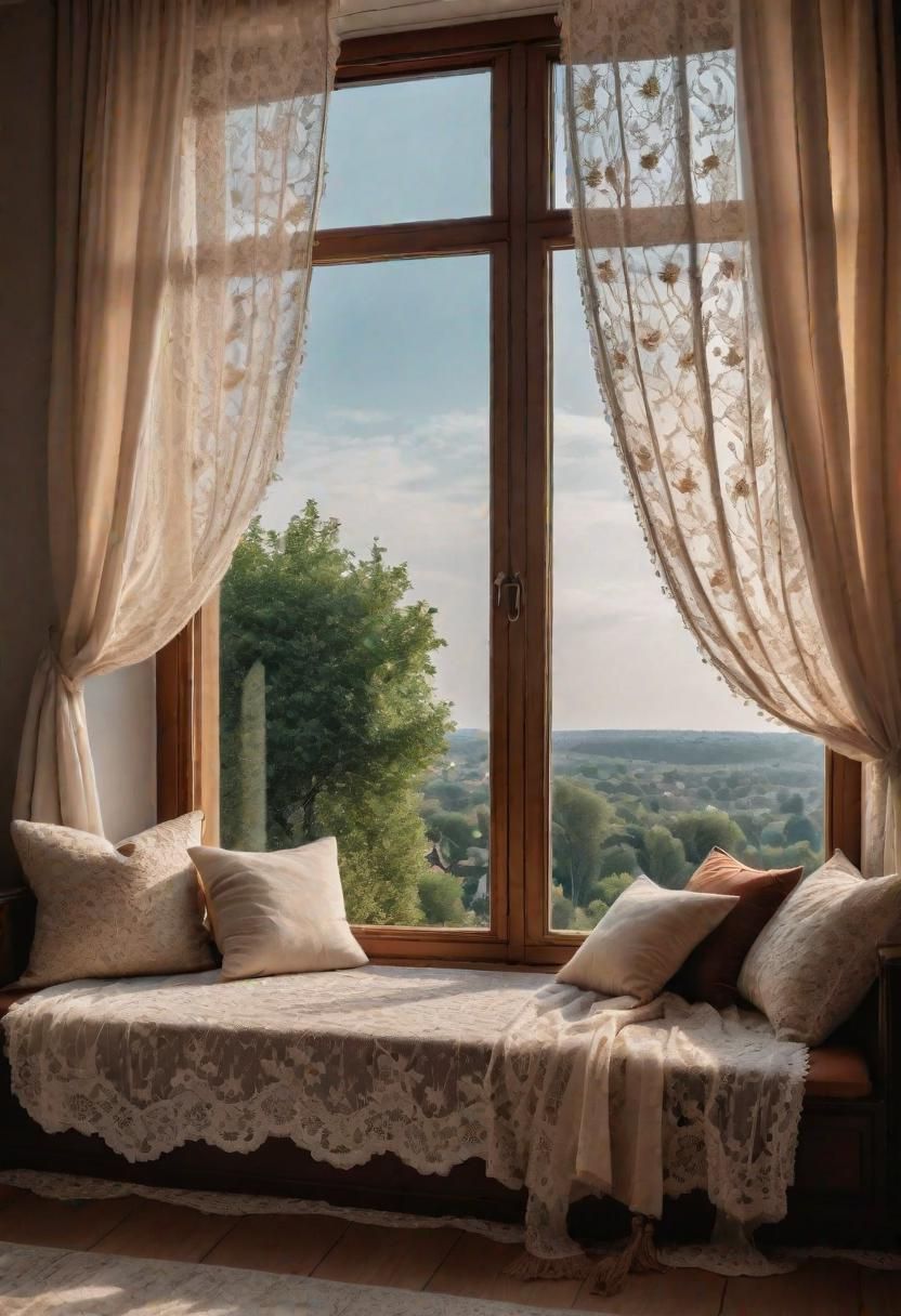 39. Enchanting Window Seat Nook