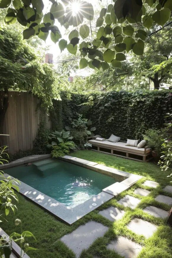 A Sunny, Private Pool Hideaway to Escape To