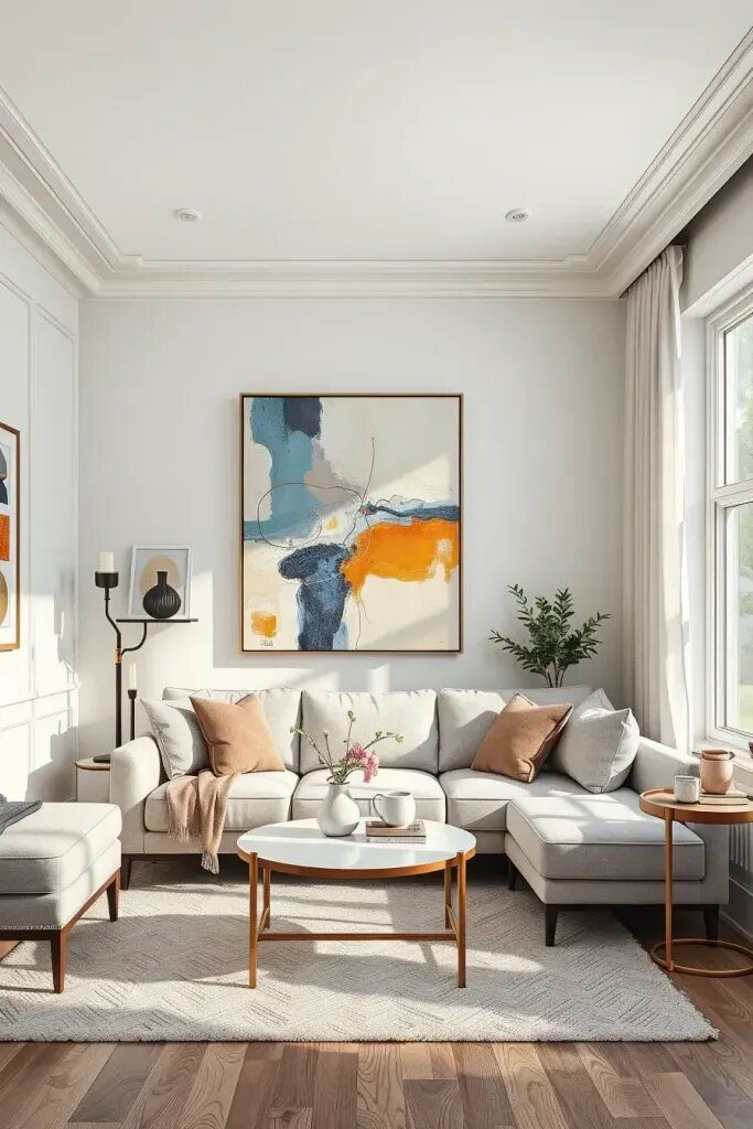 How Simple Art Can Change A Room - photo 2