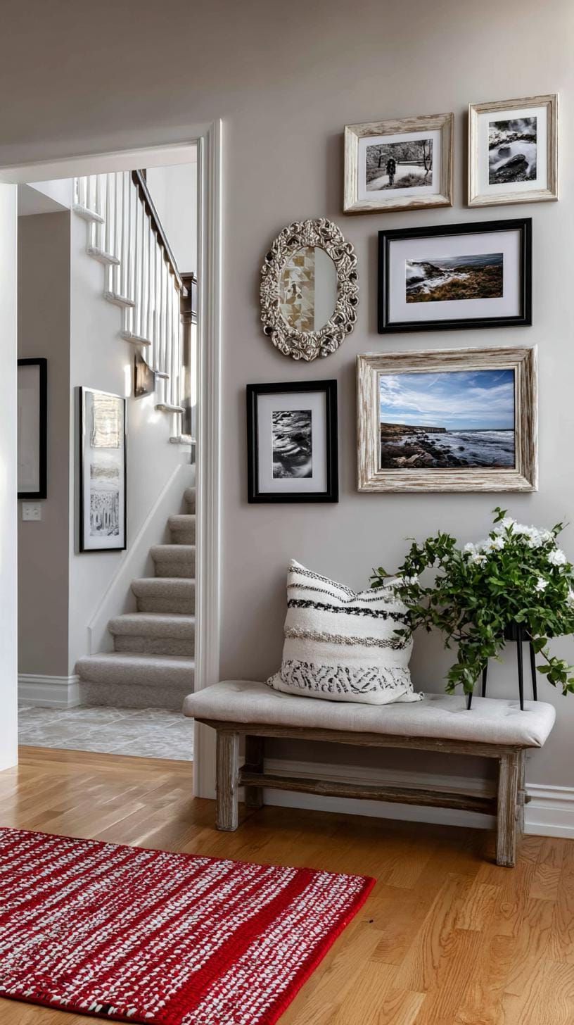 2. Vintage Frame Charm with Mismatched Prints - photo 3