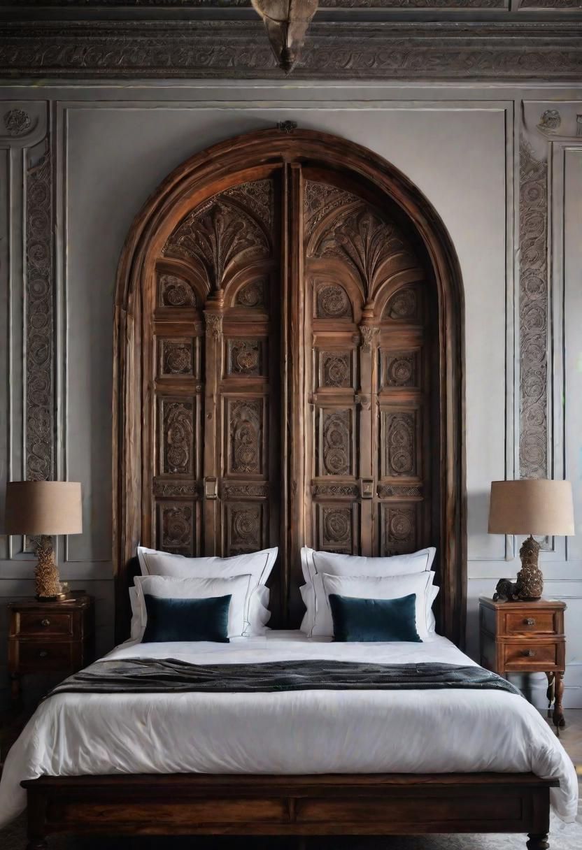 34. Statement Headboard with History