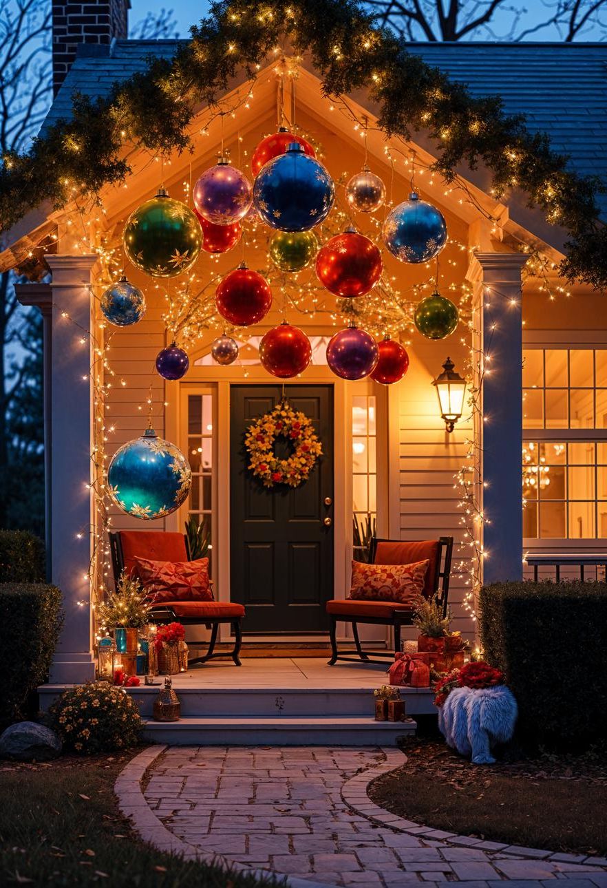 13. Oversized Ornaments for Porches - photo 3