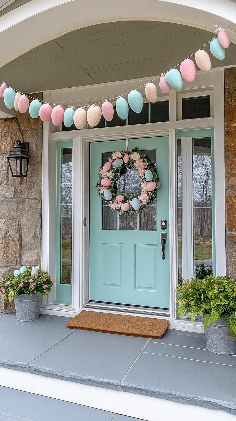 10. Whimsical Easter Garland Inspiration - photo 2