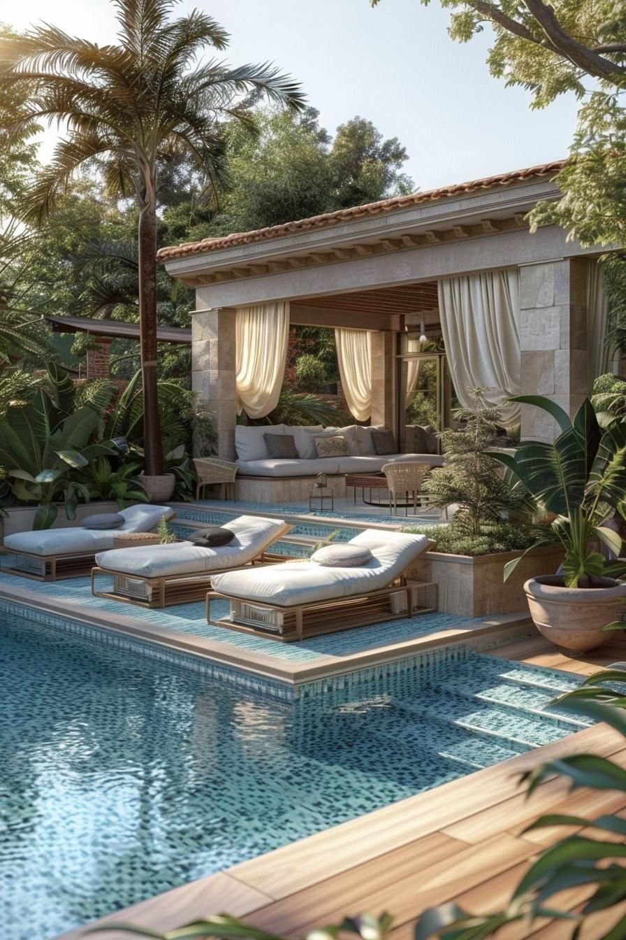 10. High-End Pool Deck Style - photo 3