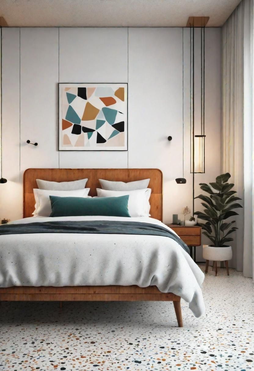 24. Terrazzo Flooring for Bedrooms