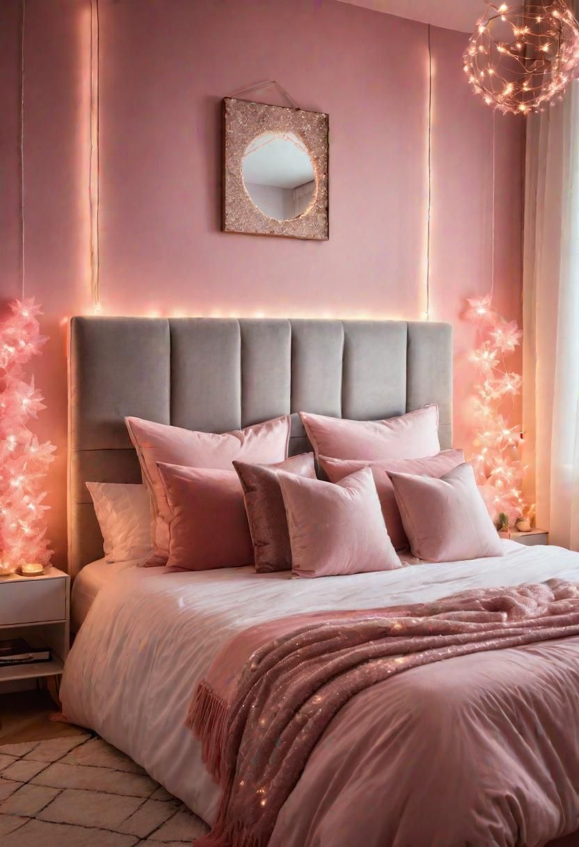 55. Pink Bedroom Styling Inspiration