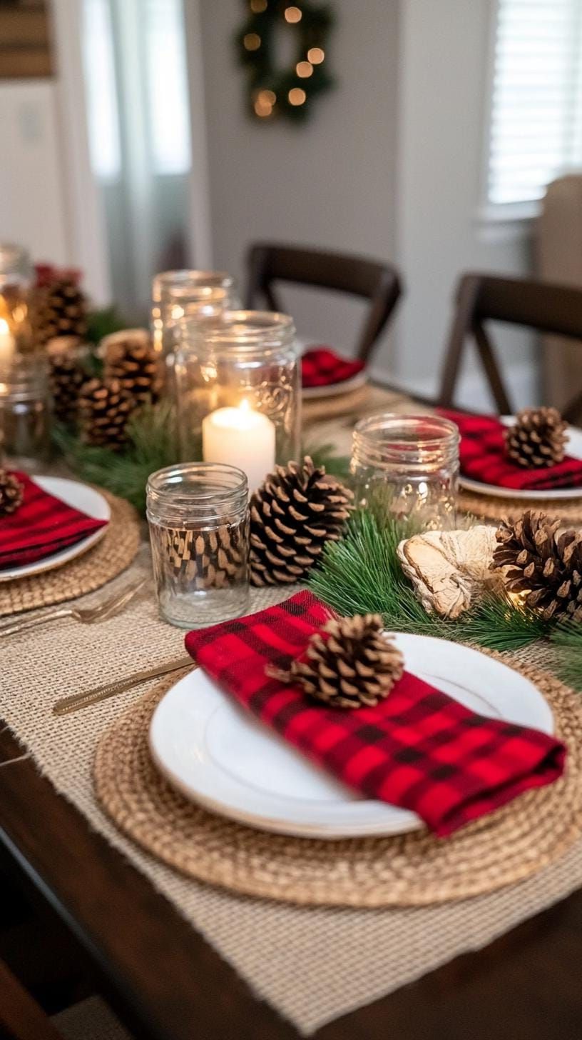 3. Rustic Elegant Winter Table Looks - photo 3