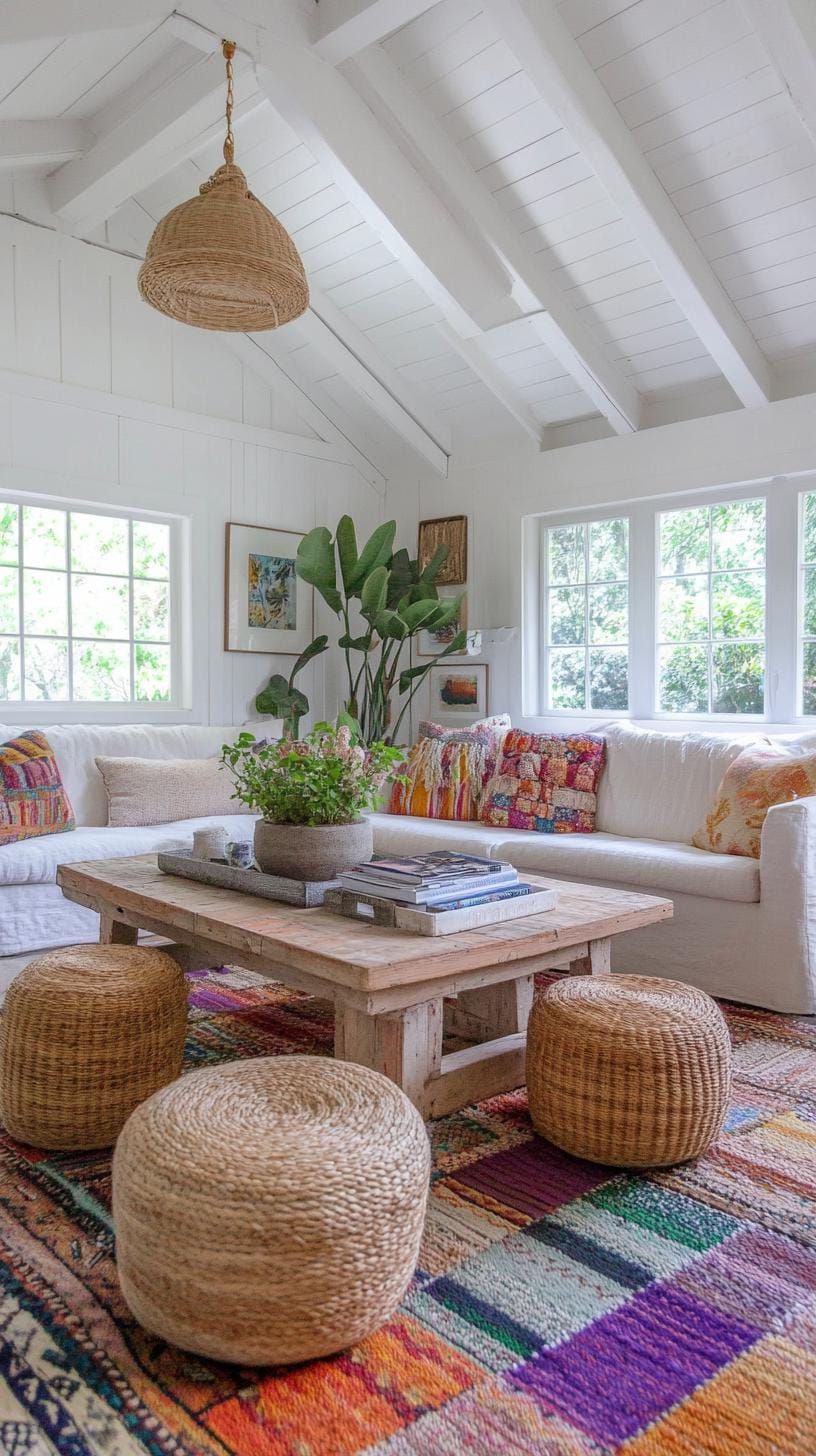 14. Eclectic Mix Living Room - photo 2