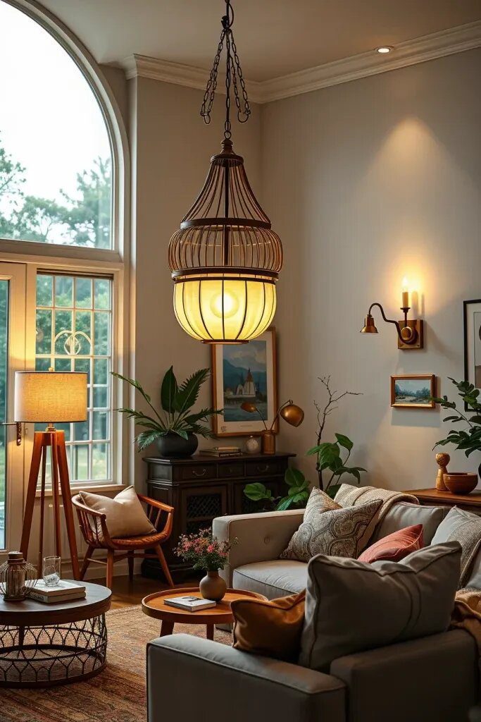 Choosing Lighting for a Japandi Living Room - photo 2