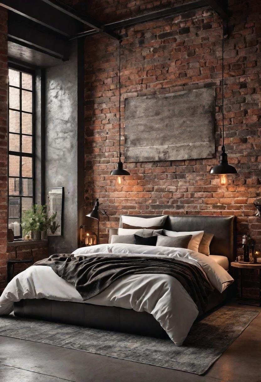 2. Industrial Chic With Brick and Metal - photo 4