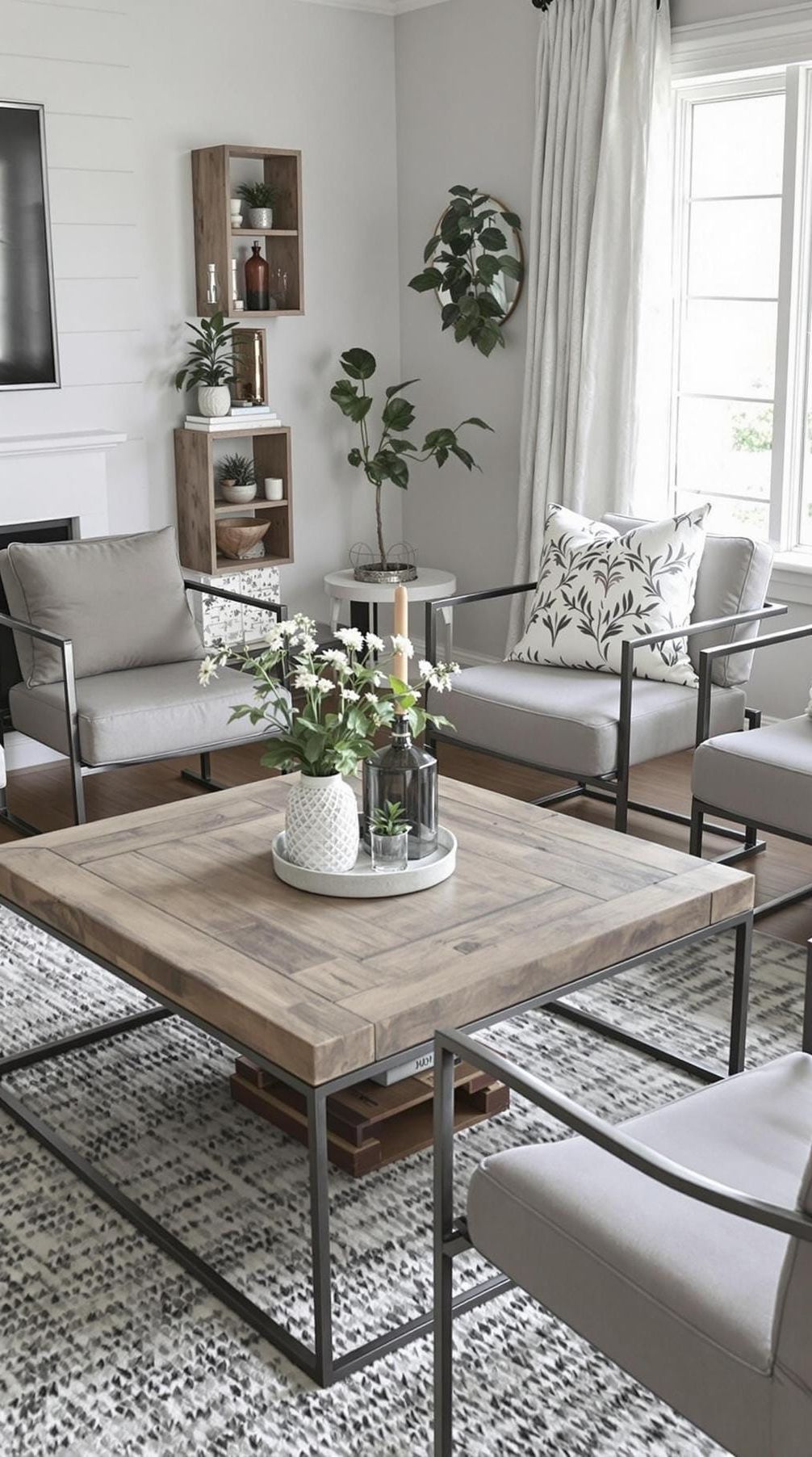 1. Reclaimed Wood Coffee Table - photo 2