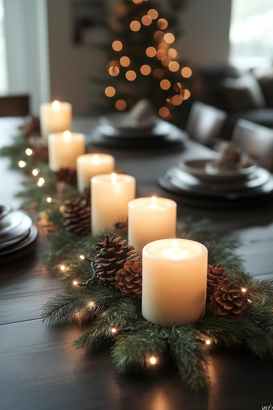 5. Woodland-Inspired Table Centerpieces - photo 2