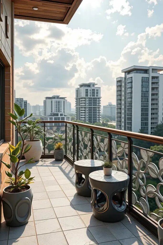 Bringing 3D Texture to Balcony Design