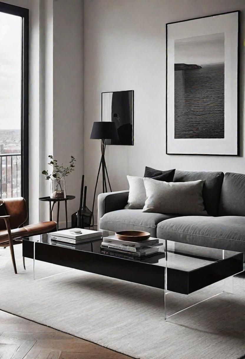 22. Acrylic Furniture for an Invisible Look
