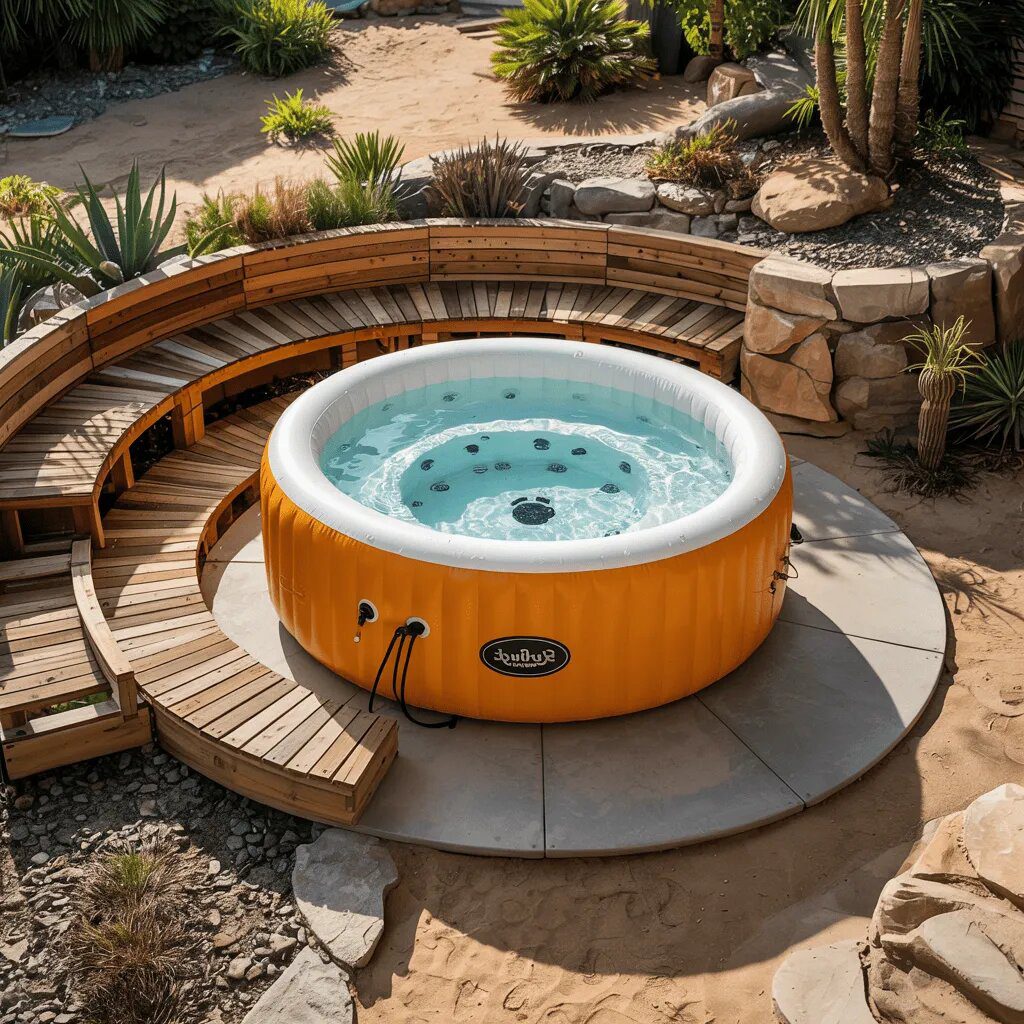 Upscale Inflatable Pool Option