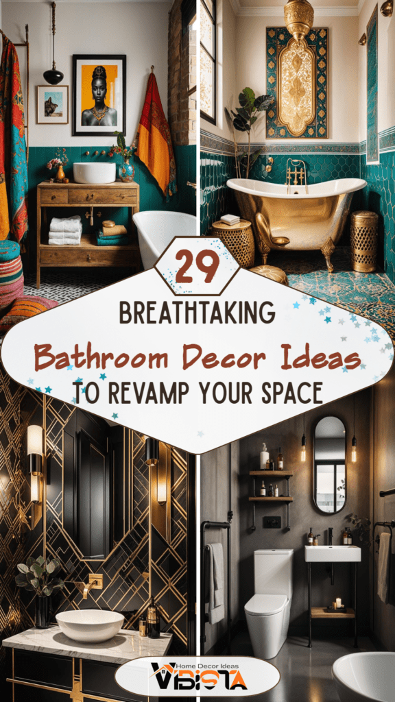29 Breathtaking Bathroom Decor Ideas to Revamp Your Space