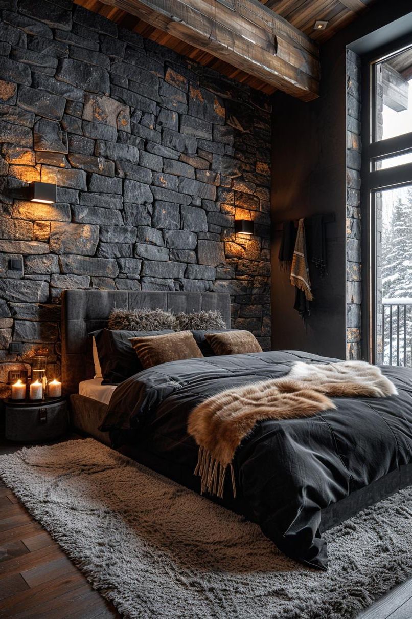 19. Rustic-Chic Mountain Bedroom Retreat - photo 4