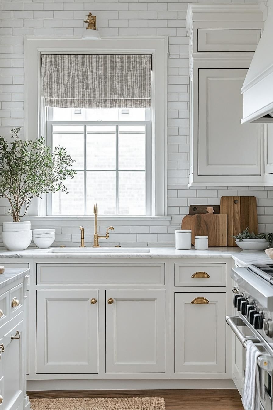 19. Brighten Small Kitchens with White Cabinets - photo 2